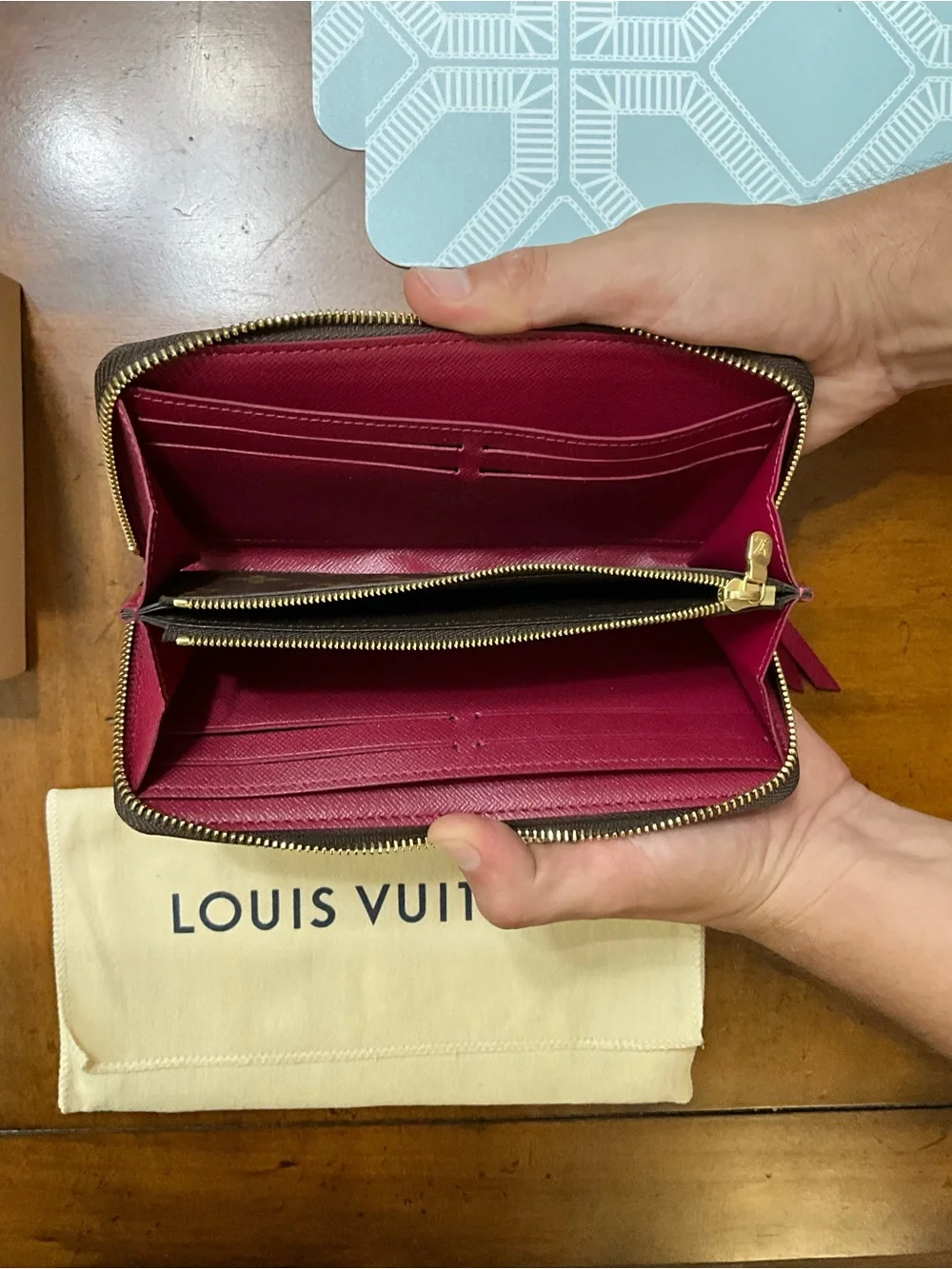 NIB~ Louis Vuitton Clemence Wallet